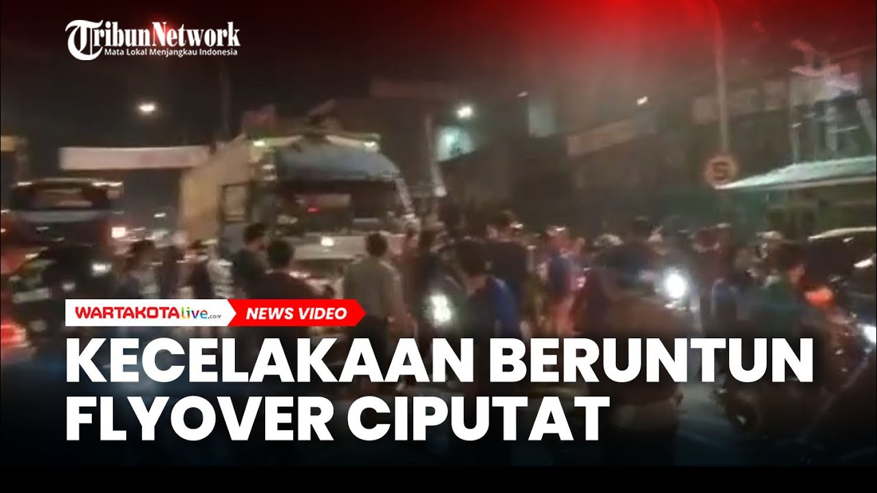 Kecelakaan Beruntun Flyover Ciputat, Saksi dengar Suara Keras