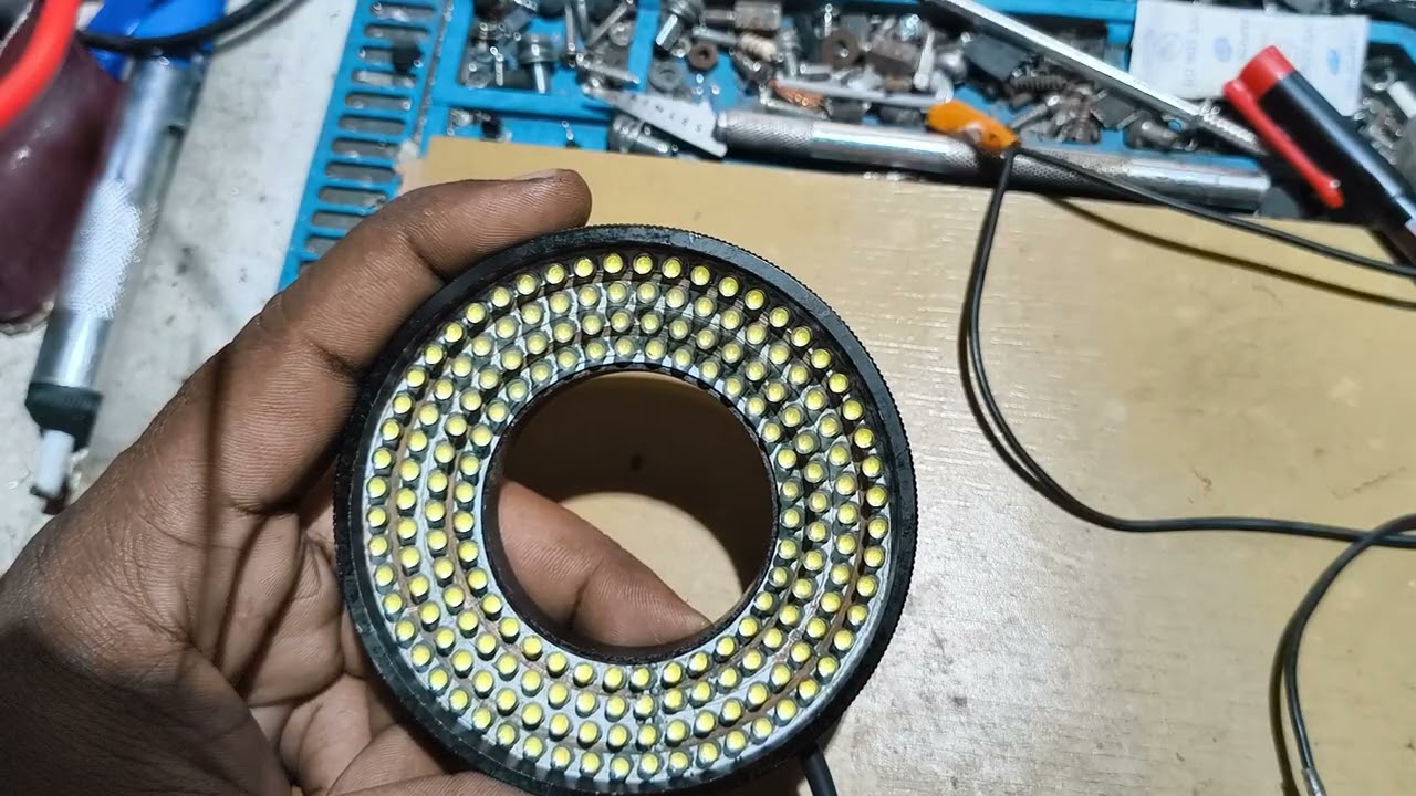 Omron Camera LED Ring Light Repaired FL Series