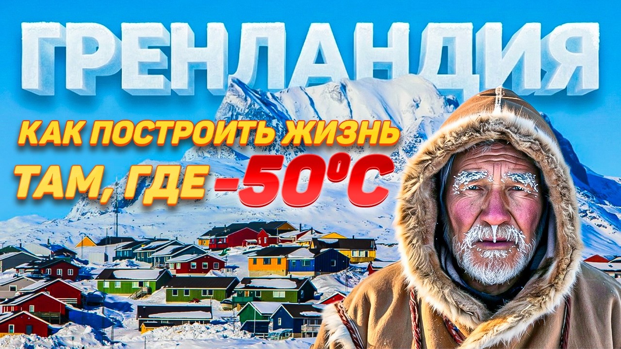 Гренландия — Как живут люди ТАМ, где ВЕЧНЫЙ ХОЛОД и почему буханка хлеба стоит целое состояние?