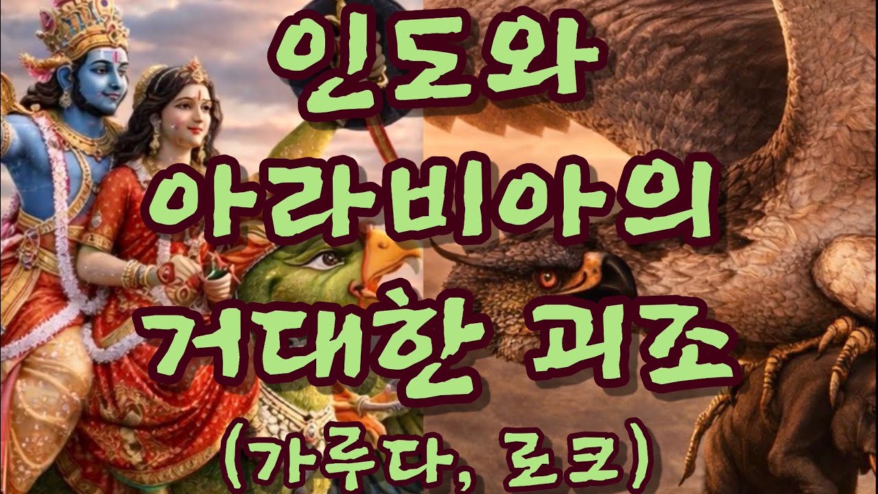 [신청곡-공룡 동요 만들기 챌린지] 인도와 아라비아의 거대한 괴조 (가루다, 로크)