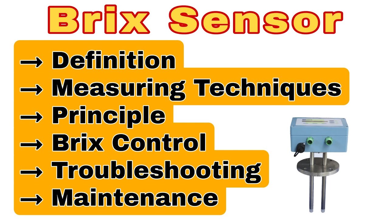Brix Transmitter and Sensor full details