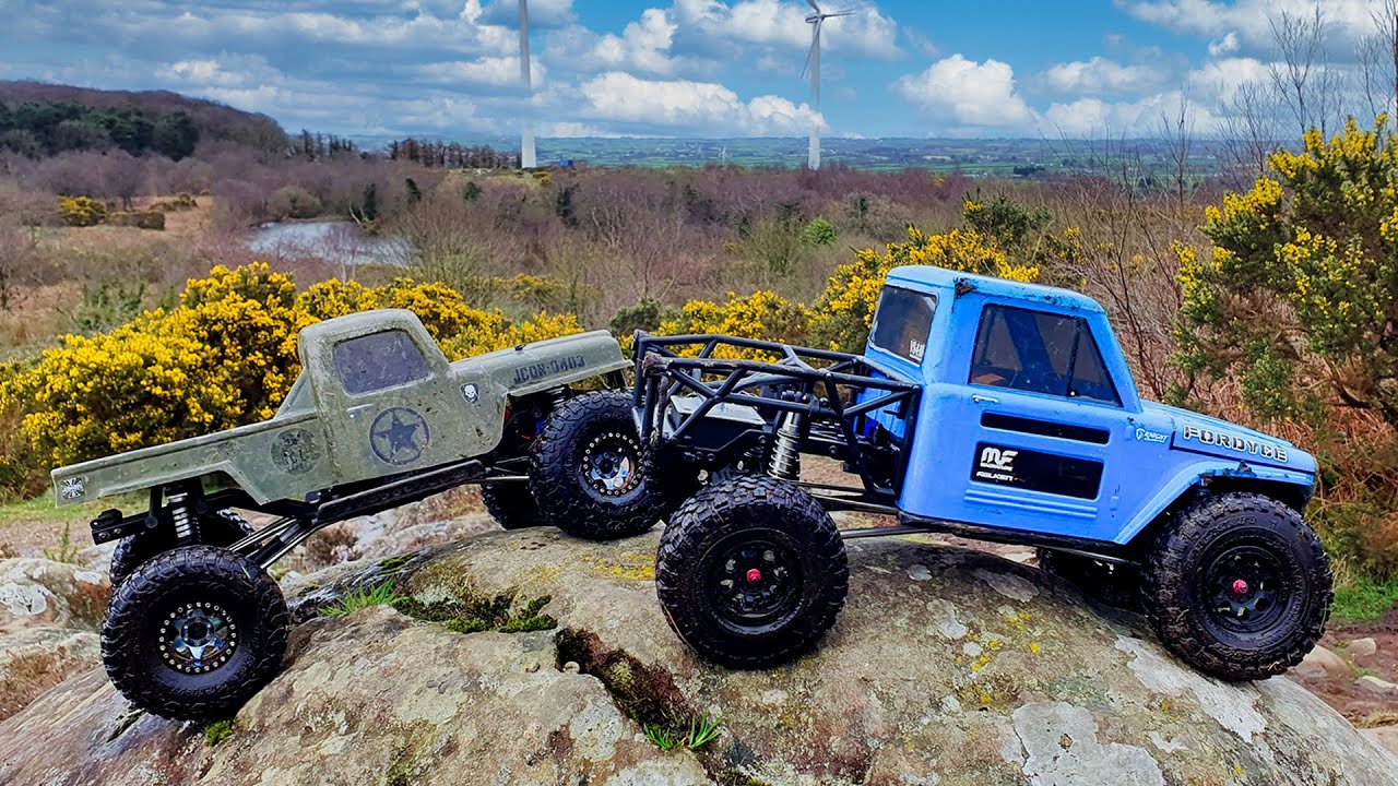 Element Enduro vs Vanquish Fordyce #rccrawler