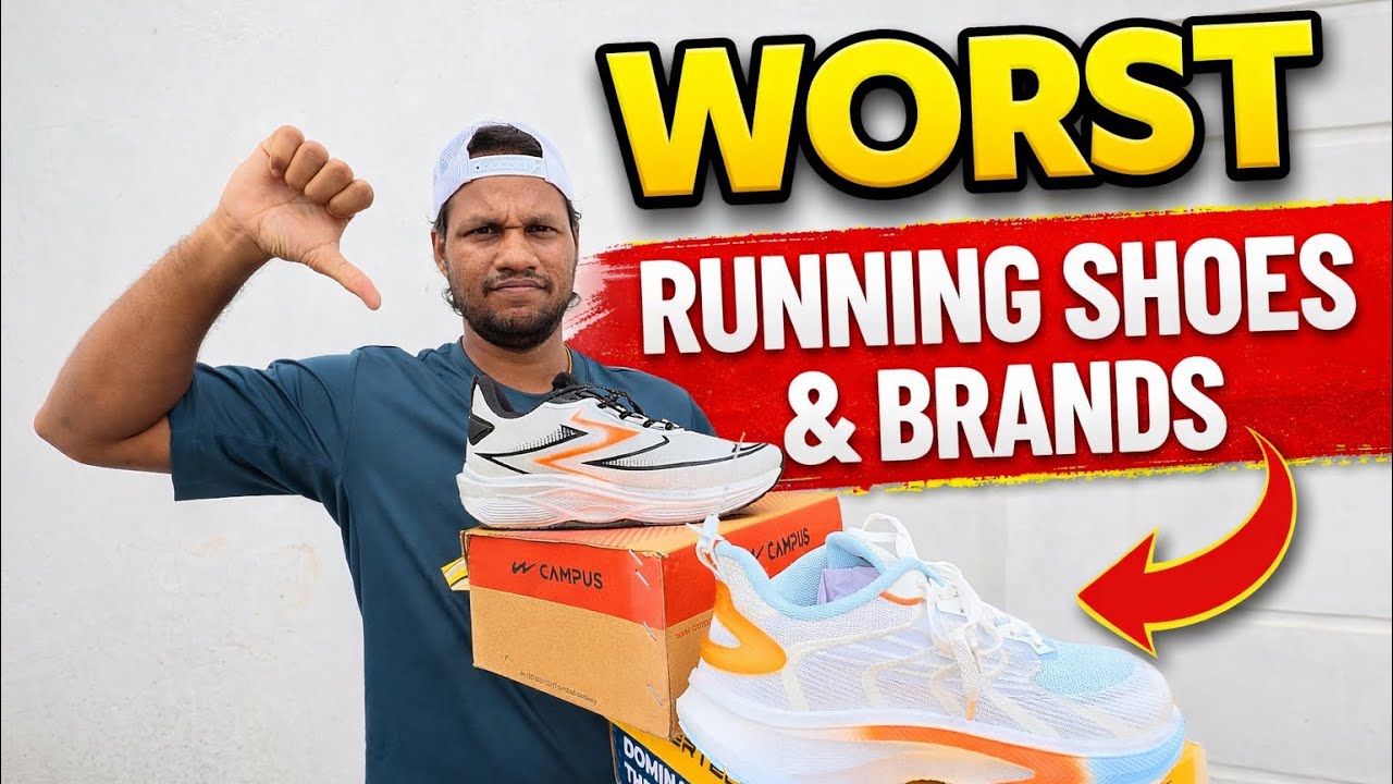Worst Running Shoes & Brands in India 