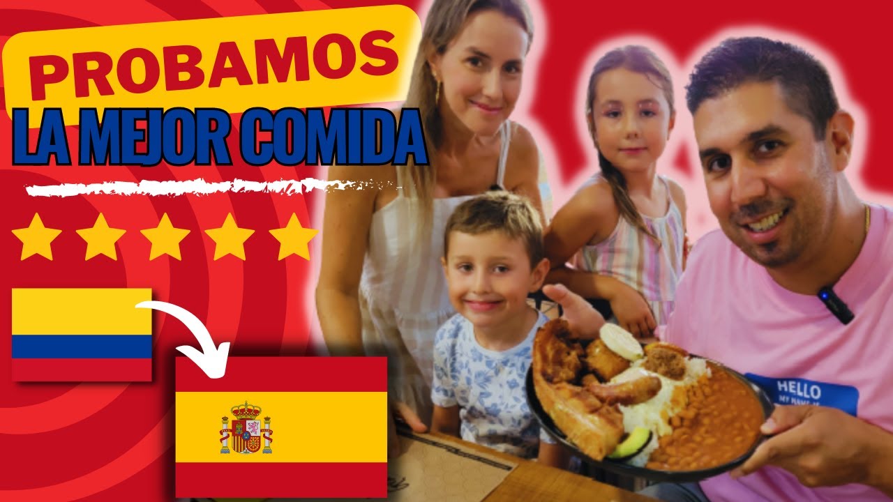 VIVIR EN ESPAÑA - El mejor RESTAURANTE COLOMBIANO de Valencia según GOOGLE 🍽