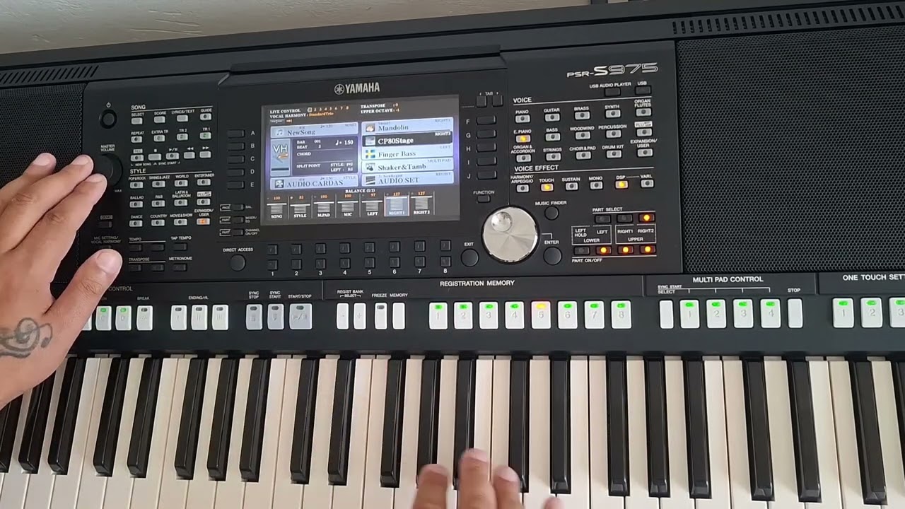 YAMAHA PSR S975 - DG UNIVERSAL PACK 🎵🎵🎵