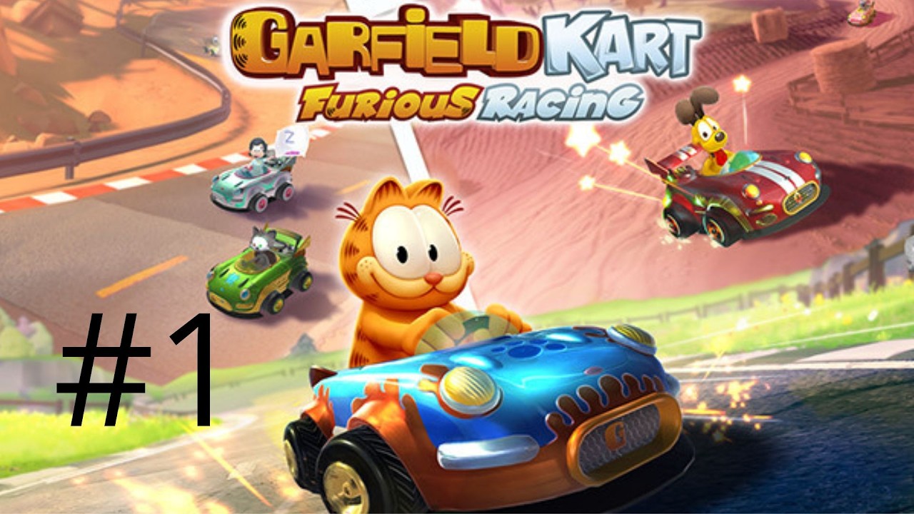 garfield kart parte 1