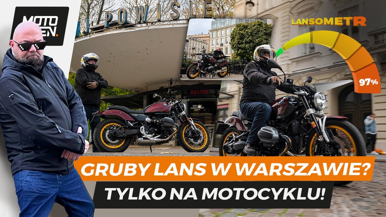 BMW R 12: jak skutecznie lansować się w Warszawie? [Na motocyklu, wiadomo!] 😎🏍️