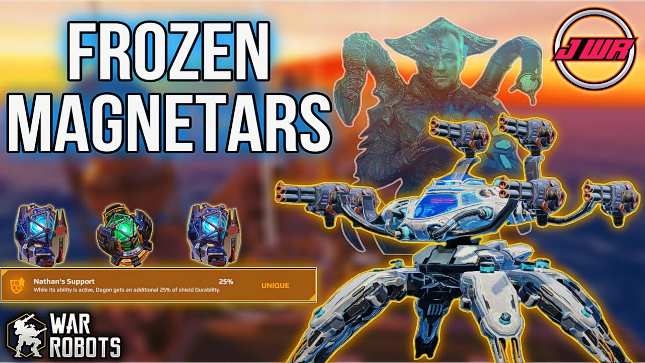 Are these weapon the best setup for the Dagon robot? war robots update 9.9.9 gameplay #warrobots