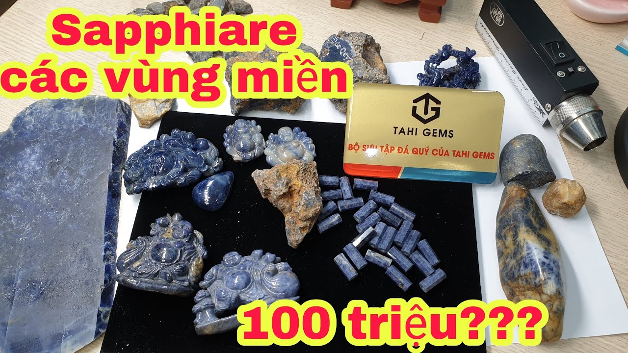 Một số loại Sapphire tại các mỏ ở Việt Nam | Tahigems - Tahi Phạm