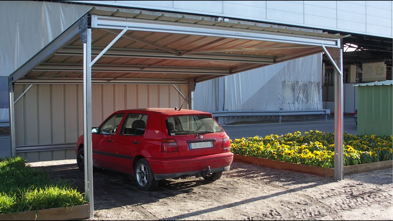 Montage abri metallique A45