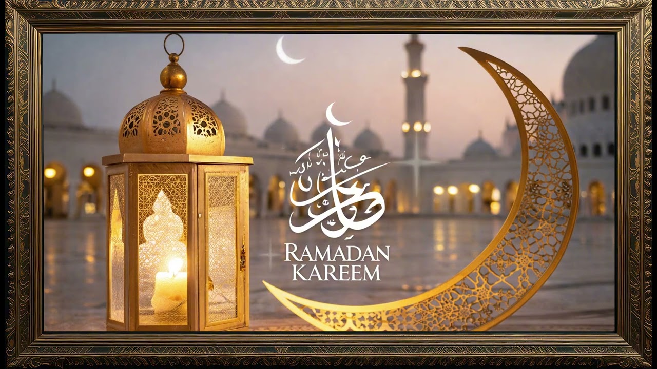 Ramadan Kareem 4K 🌙✨ | Islamic Lantern Ambient Art | Frame TV Screensaver