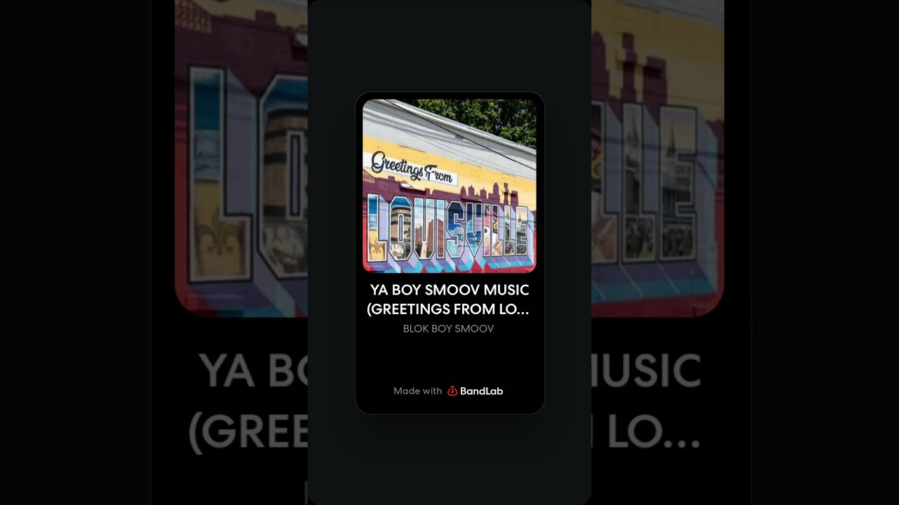 YA BOY SMOOV MUSIC (GREETINGS FROM LOUISVILLE)#400block #wedaplugg400ent #louisvillemusic 