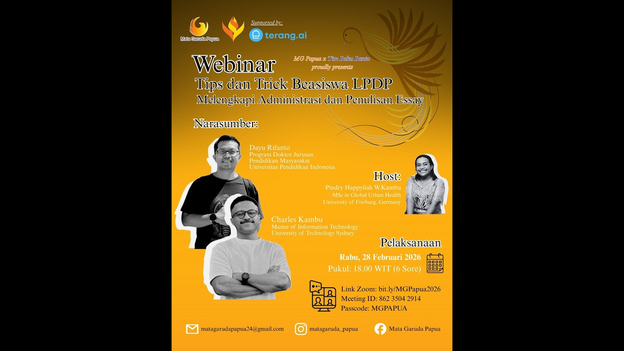 Webinar Tips & Trick Beasiswa LPDP 