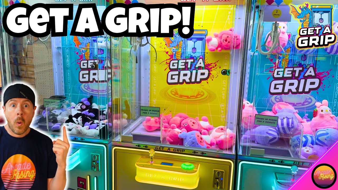 WE CAN'T GET ENOUGH! Awesome New Claw Machine Arcade!
