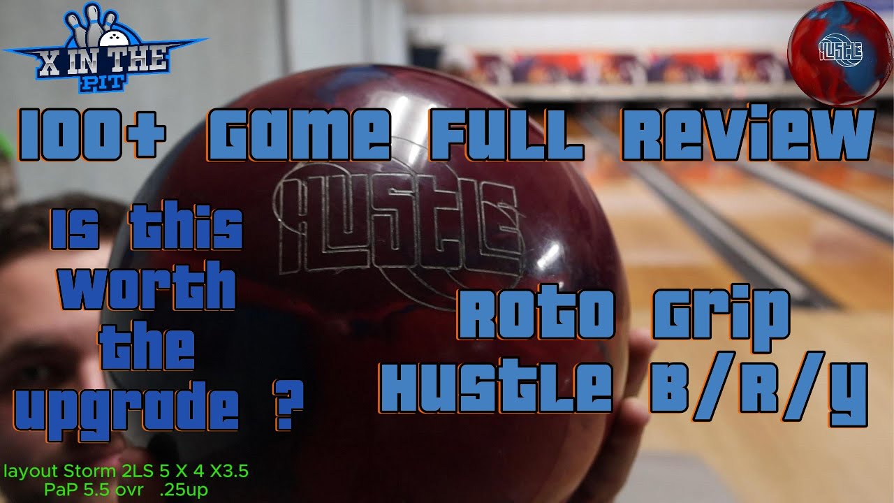Hustle B/R/Y By Roto Grip Review // Our Honest Opinion after 100+ games // 4k