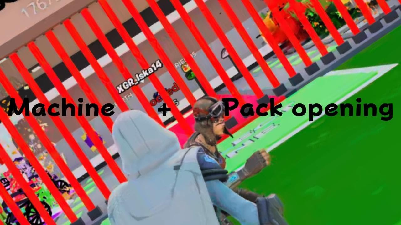 Machine + Pack opening