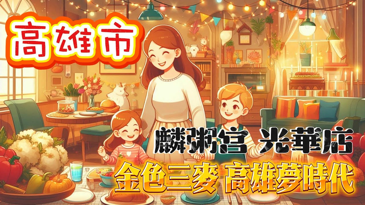 【兩間連鎖店；一間是高雄的，另間是全臺連鎖；菜系大相逕庭，類型也各擅勝場】2025年11月30日#高雄市#麟粥宮#金色三麥