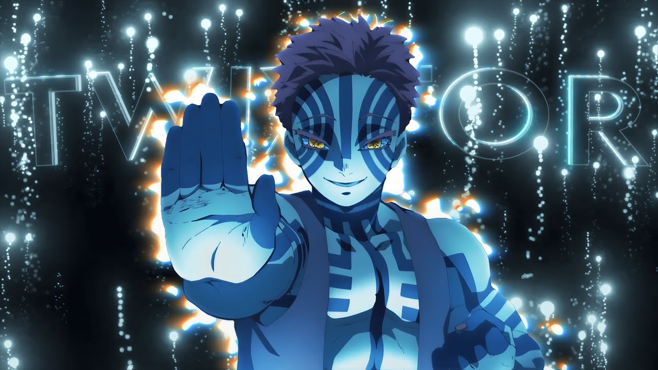 Akaza Twixtor | 4K Quality | Demon Slayer