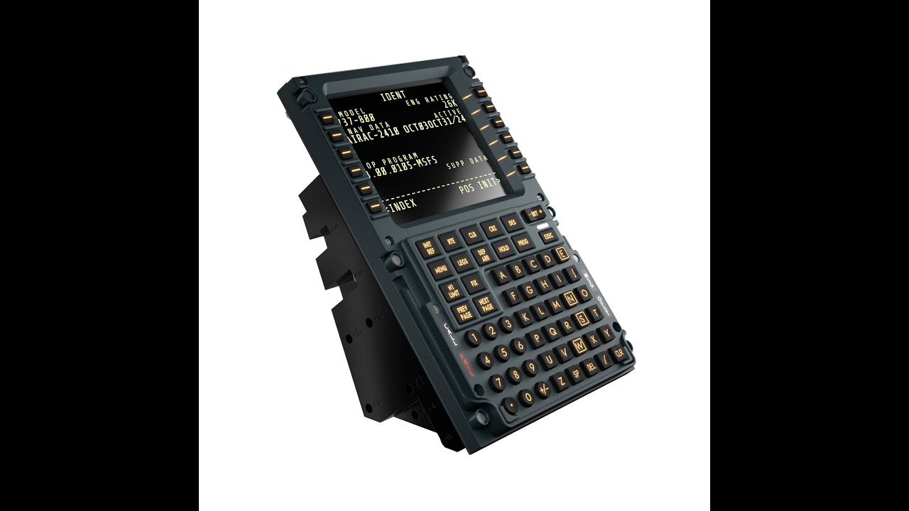 Winwing PFP 3N Flight Management Computer. FMC. Un-boxing. Boeing 737-800.