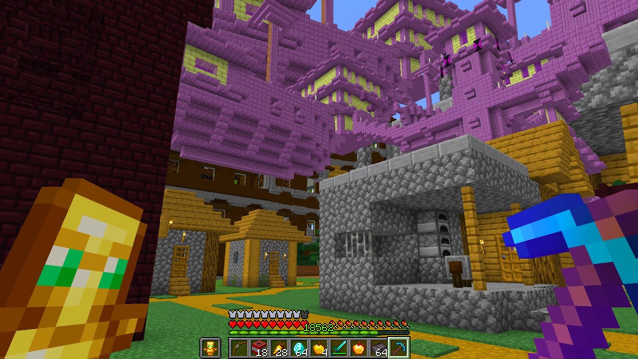 Minecraft, de RANDOM Épületek Generálódnak!