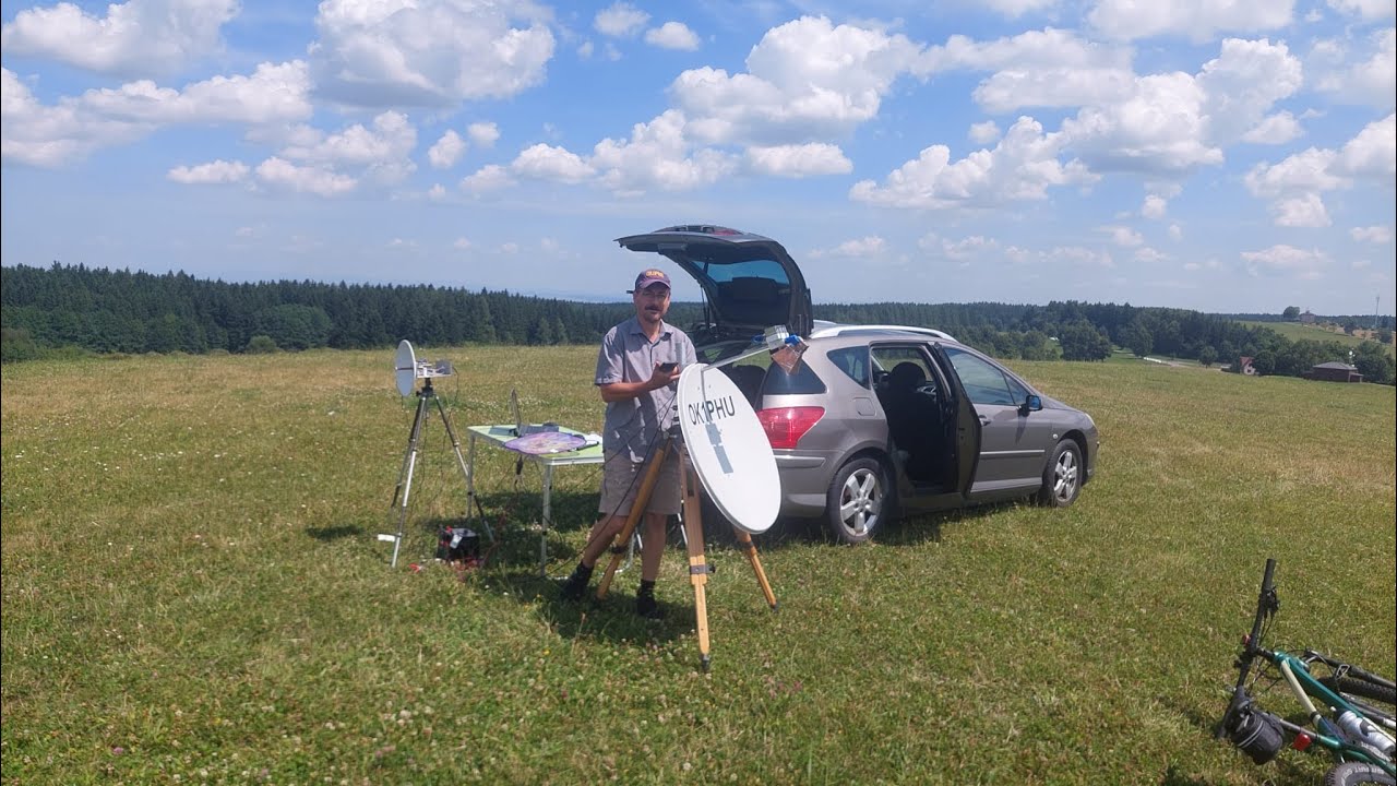 Preparation for OK activity contest on 3,4GHz and 24GHz on 20.7.2025.