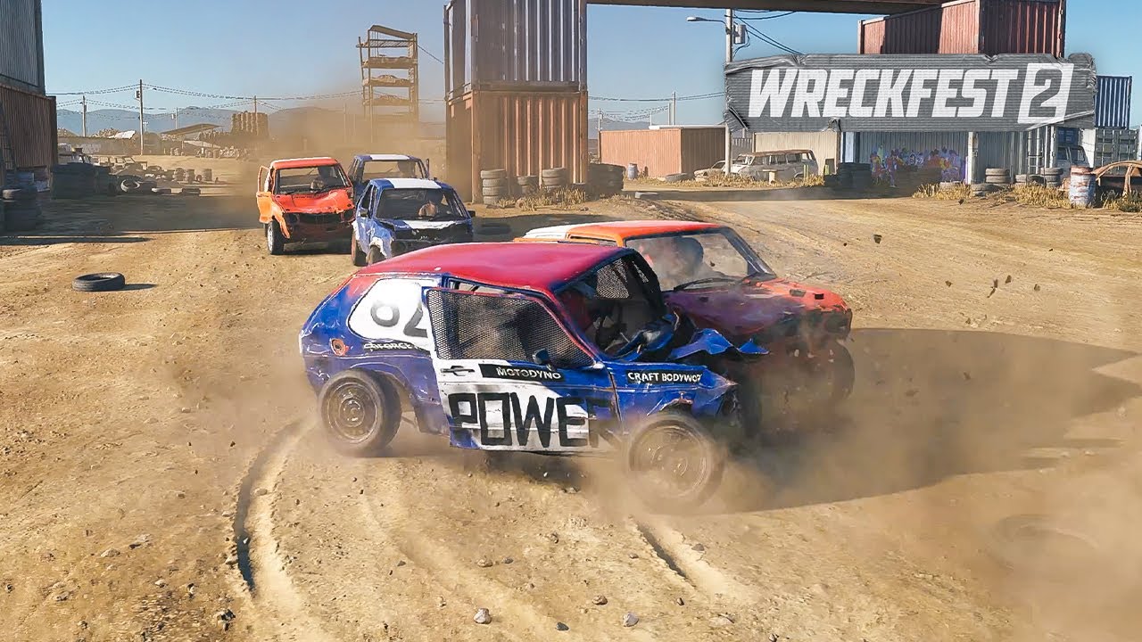 Wreckfest 2 - Crash Compilation #1 (4K)