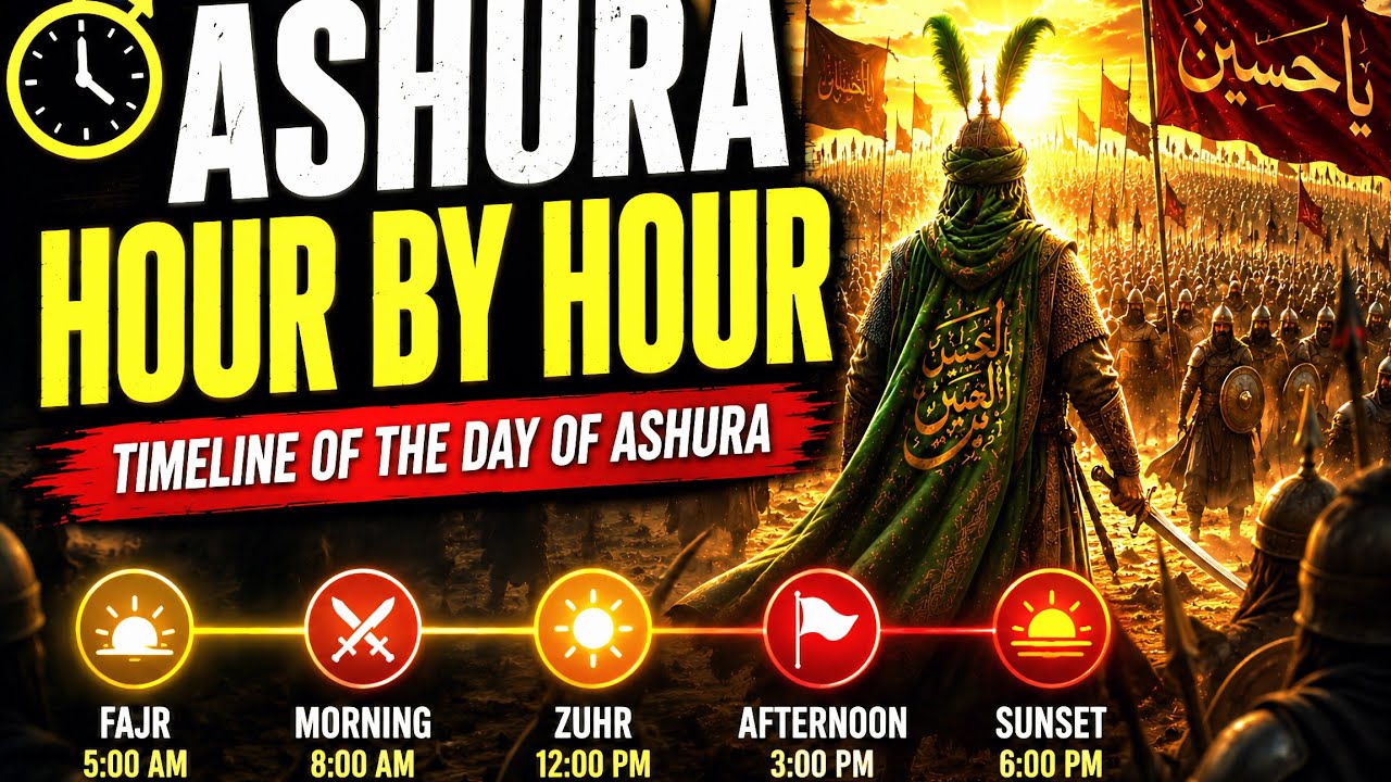 DAY OF ASHURA - Hour by Hour Time Line | New Animated Movie | Karbala Movie | Ashura Film | New Film