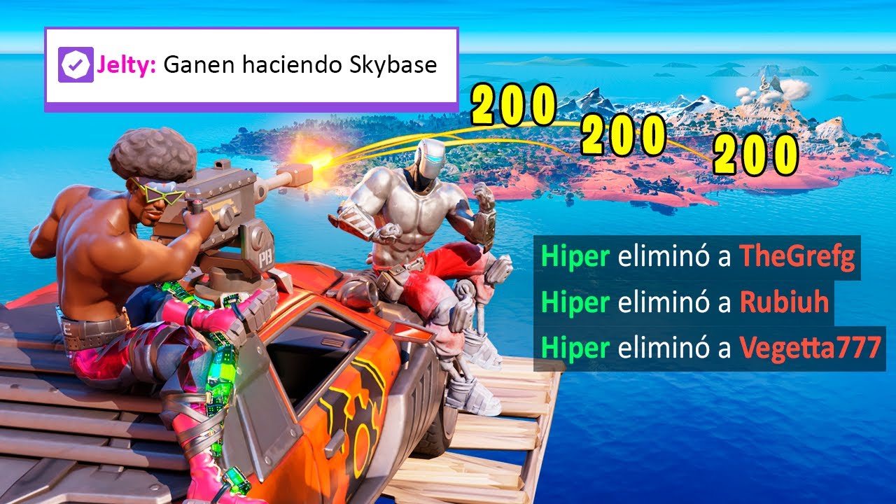 FORTNITE PERO HACEMOS LOS RETOS DEL CHAT