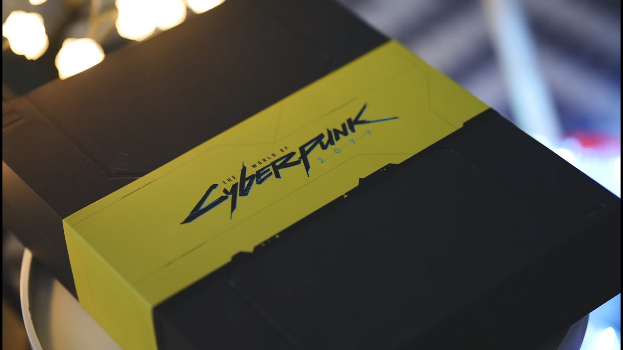 The World of Cyberpunk 2077 Limited Exclusive Edition Militech Unboxing