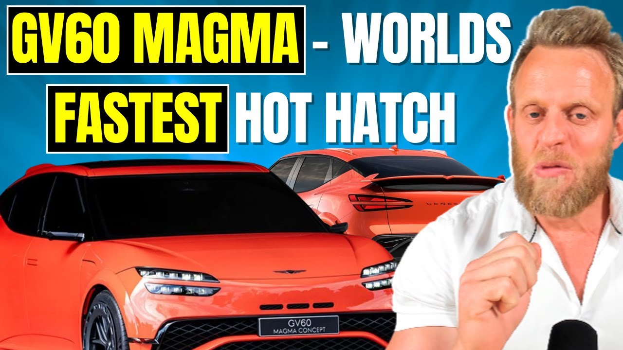 Genesis GV60 Magma мощностью 641 л.с.: скоро появится электрический хэтчбек, превосходящий суперк...
