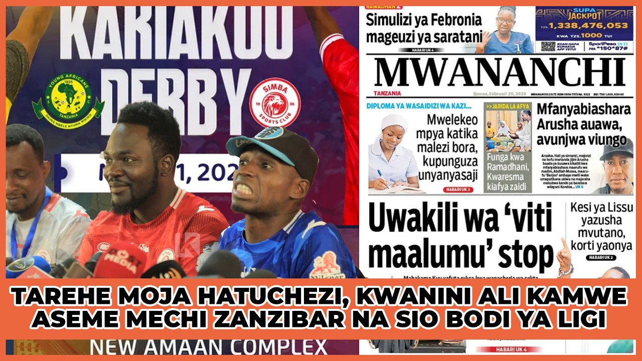 #LIVE: TAREHE MOJA HATUCHEZI, KWANINI ALI KAMWE ASEME MECHI ZANZIBAR NA SIO BODI YA LIGI