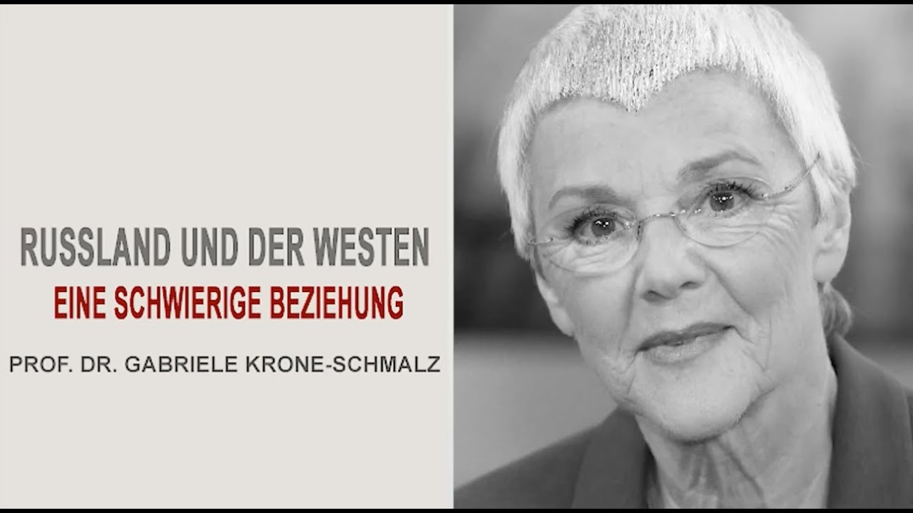 Russland und der Westend- Podcast ǀ Gabriele Krone-Schmalz