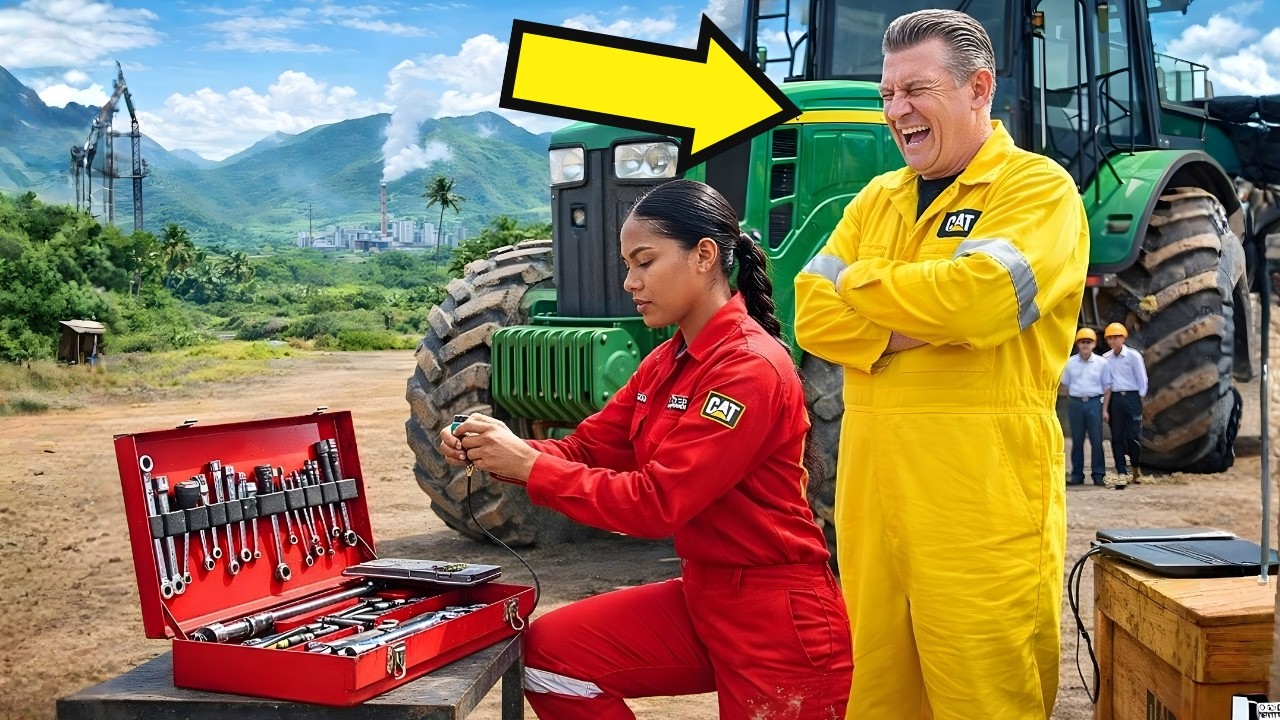 „UNREPARIERBAR!“, schrie der Senior-Mechaniker… doch SIE entlarvte die ganze Wahrheit! 😱🔧