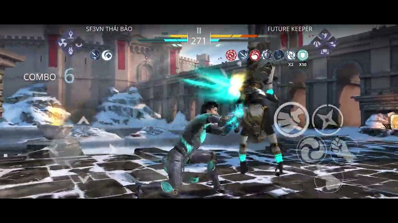 Shadow Fight 3: Void Anibot 6 vs Future Keeper 6 (i hate this boss) 😓