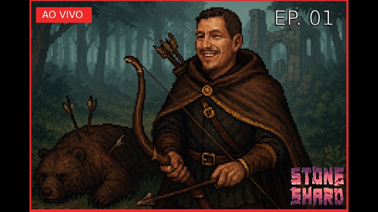 STONESHARD - ARQUEIRO - MODO PERMADEATH - EP -1