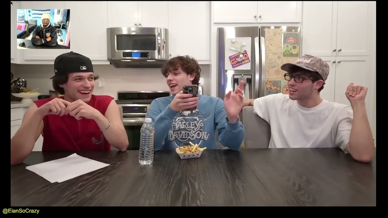 Sturniolo Triplets TRUTH OR EAT PART 2 REACTION