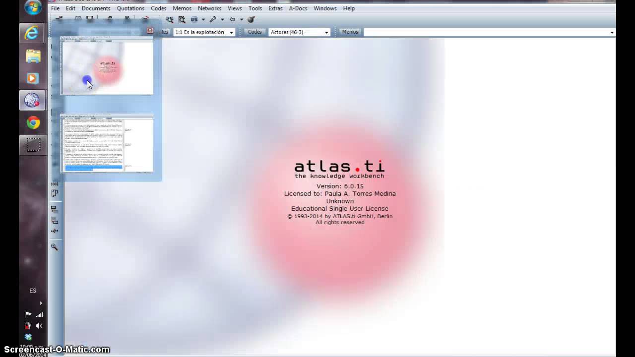 Manejo básico de Atlas Ti
