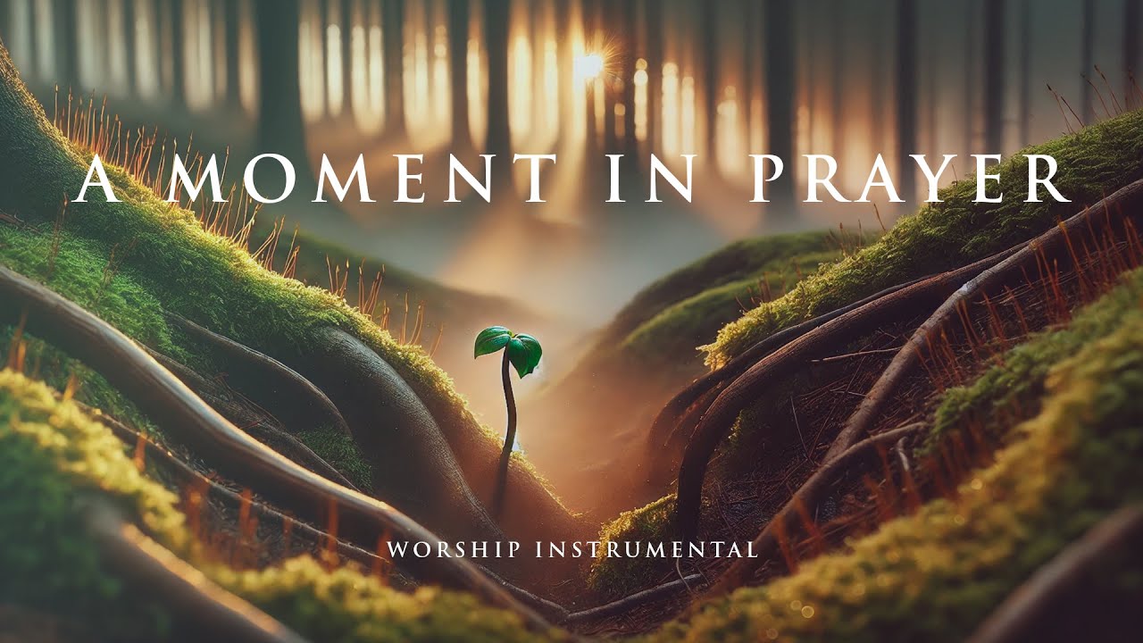 A MOMENT IN PRAYER - Soaking worship instrumental - Prayer, Devotional and Bible Study