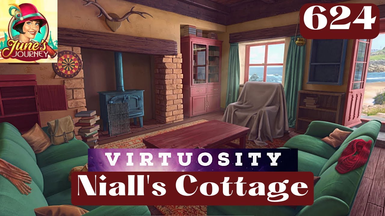 JUNE'S JOURNEY - NIALL'S COTTAGE - SCENE 624 💖FULL MASTERED SCENE💖(Hidden Object Game)