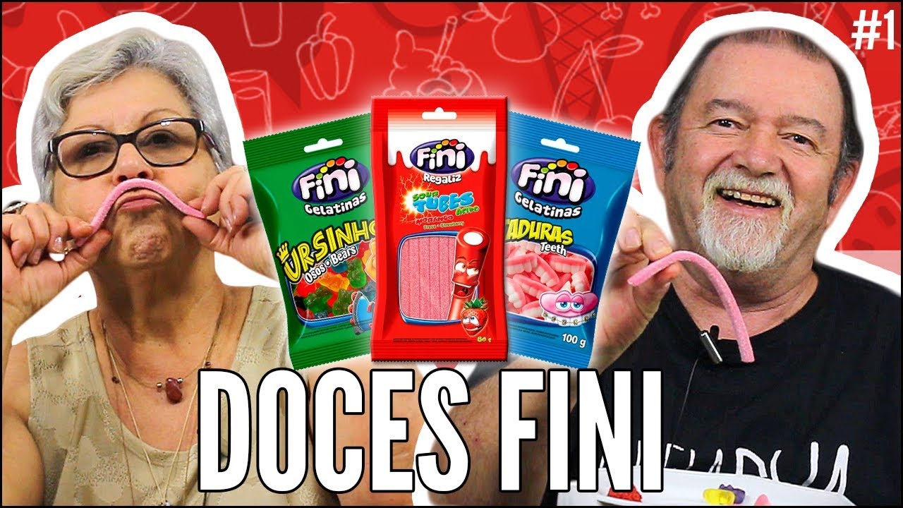 IDOSOS REAGEM A DOCES MODERNOS - FINI