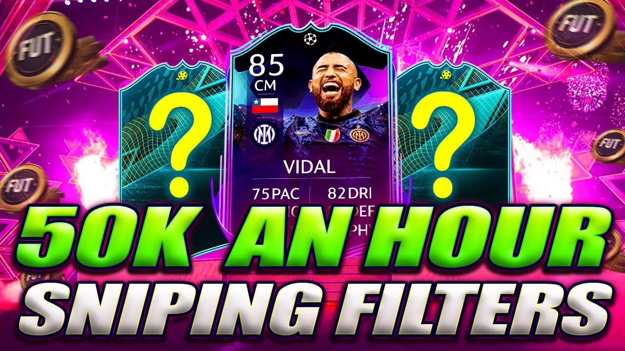 MAKE 50K AN HOUR! FIFA 22 BEST SNIPING FILTERS & TRADING METHODS 🤑