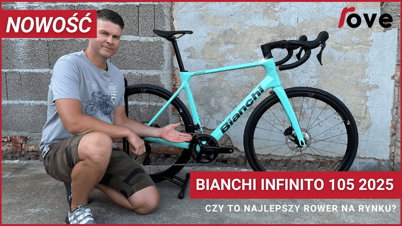 Testujemy Bianchi Infinito 105 2025: czy to najlepszy rower na rynku?