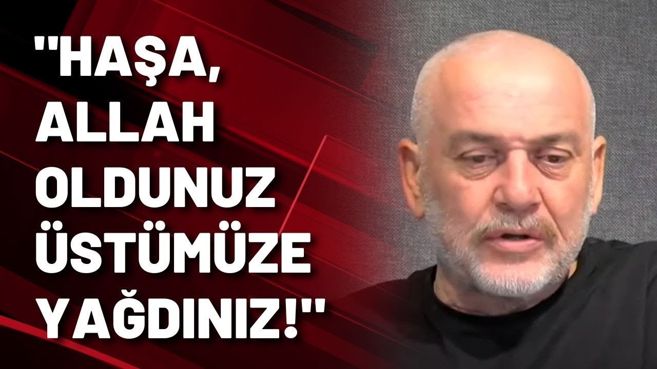 İlahiyatçı Mustafa Öztürk: Haşa, Allah oldunuz başımıza yağdınız!