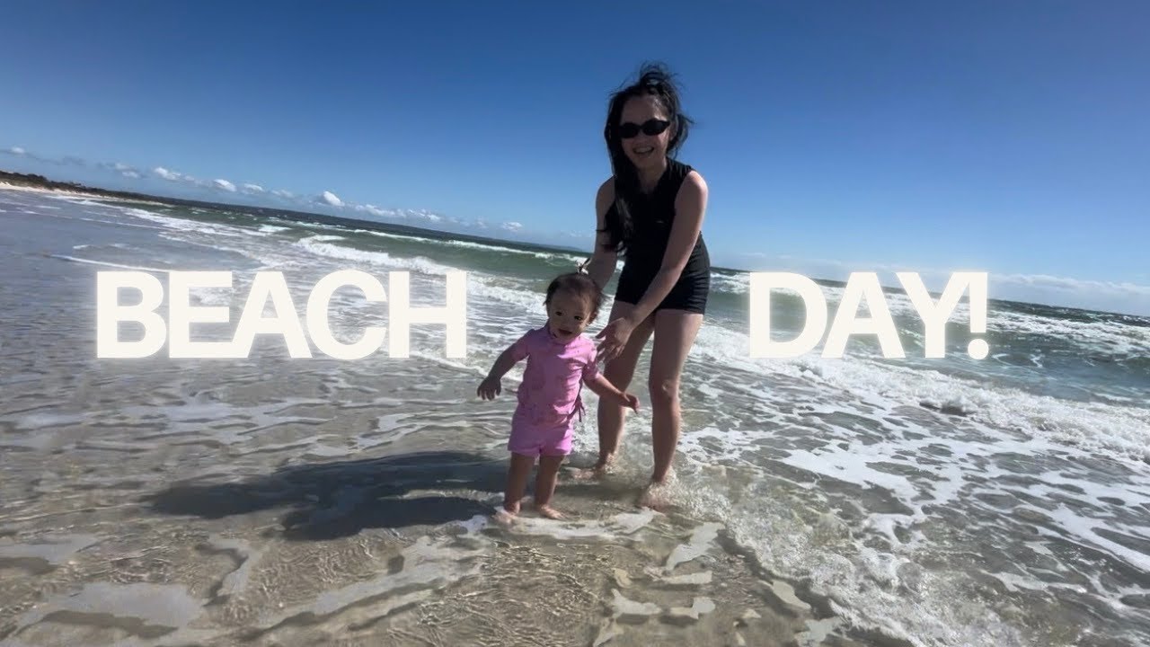 Unplanned Beach Day with Fateema at Carrum Beach! 