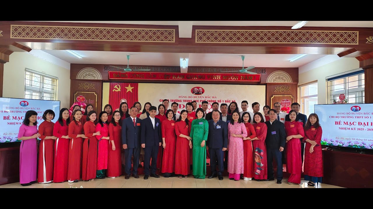 Chi bộ Trường THPT số 1 Bắc Hà