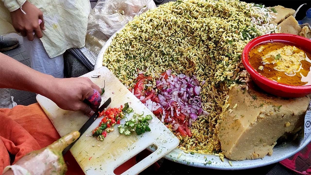 Spicy Masala Jhal Muri | Bangladeshi Street Food