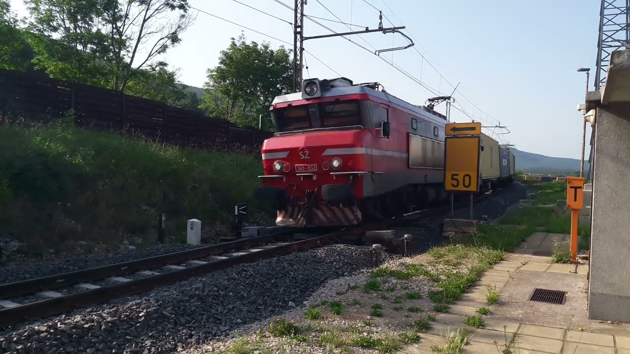 Trains on Koper line (June 2022)