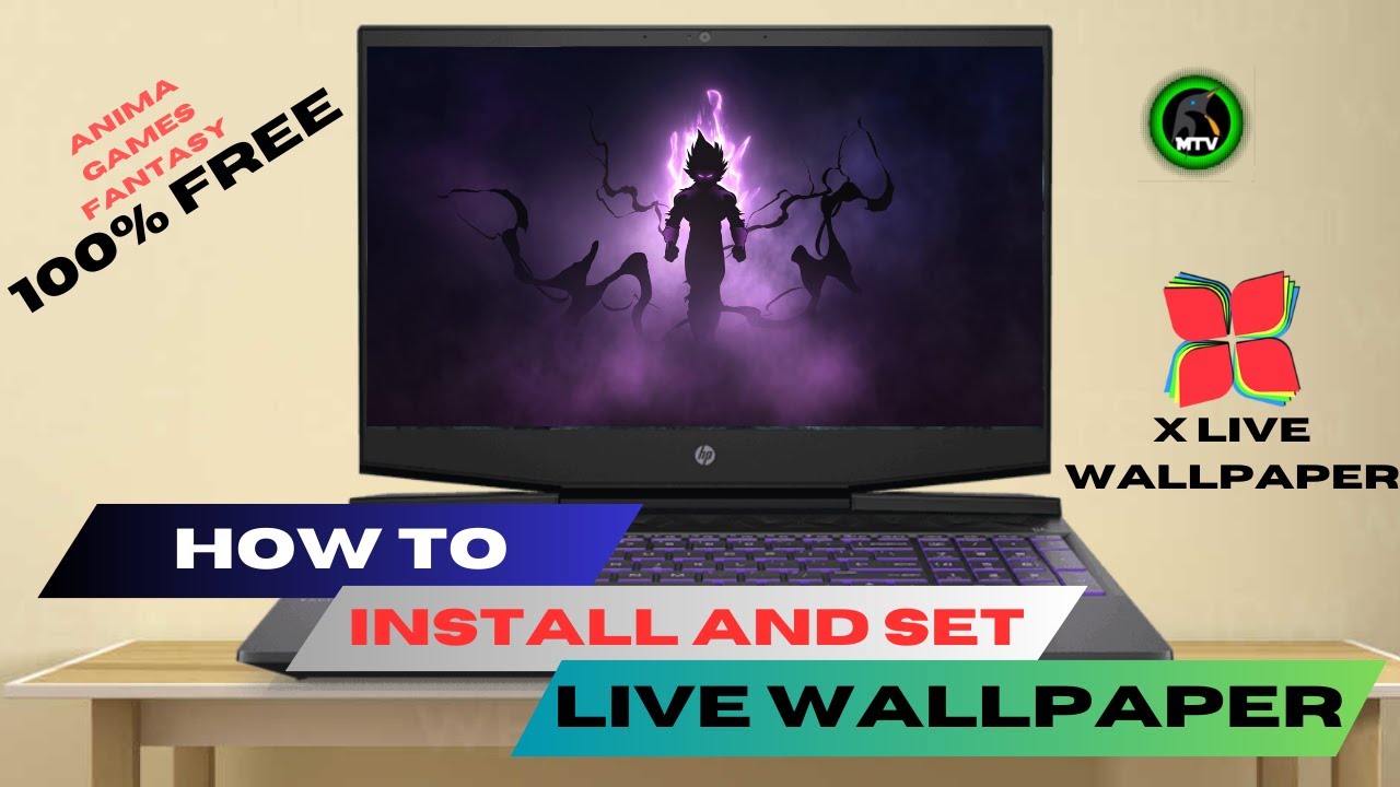 How To Get Live Wallpapers on Desktop (Step by Step- 100% Free Windows/PC) 2024 ||  X Live Wallpaper
