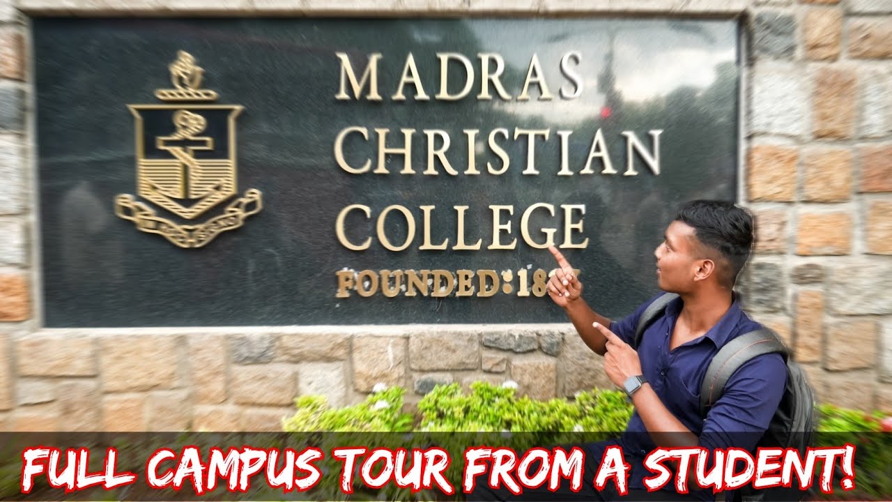 Madras Christian College :- Full campus Tour! ( 2021) || Akash Mccullum