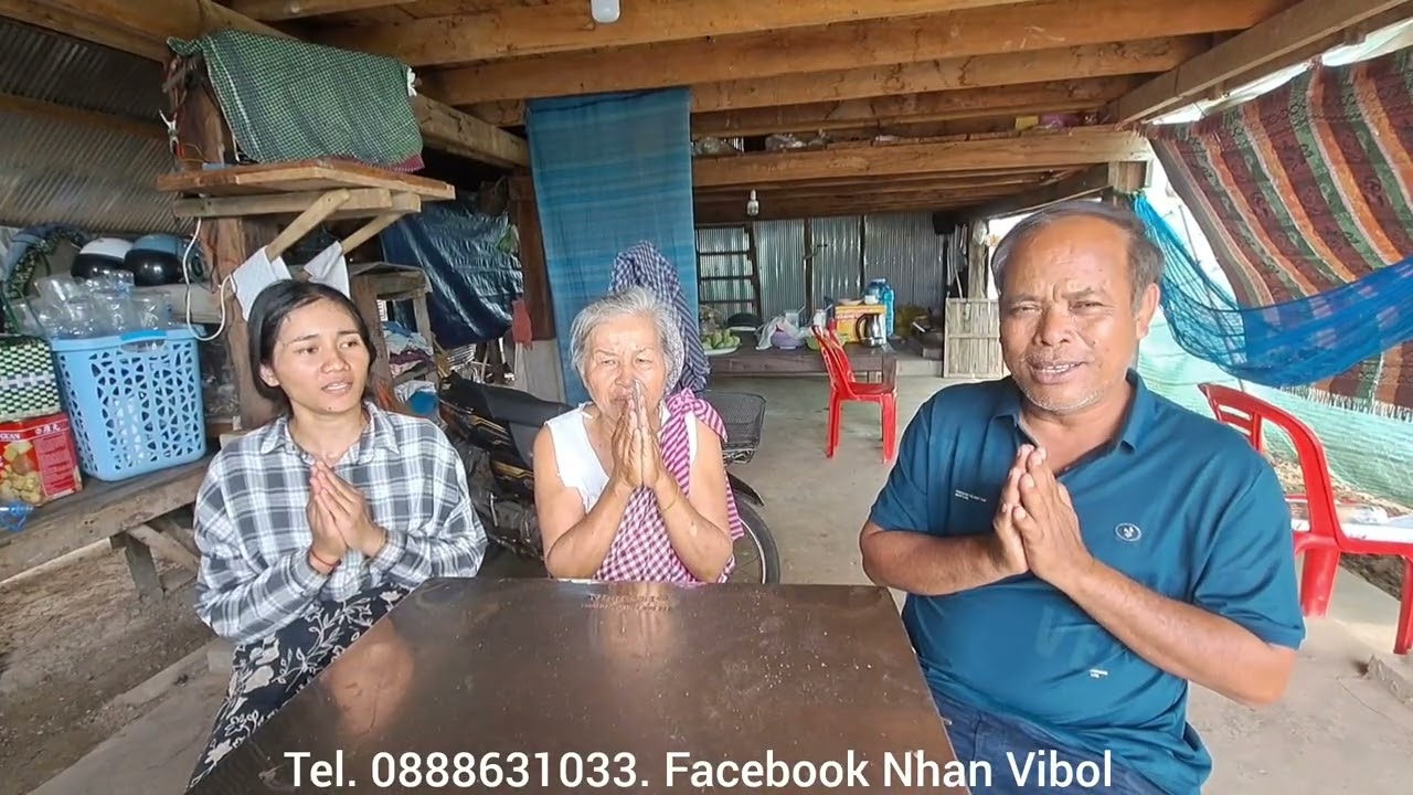 នាំយកជំនួយថវិកាអ្នកមីងពិសីទិញធ្យូងនិងផ្ដល់ថវិកាឲ្យលោកអ៊ំភោកផាន្នី